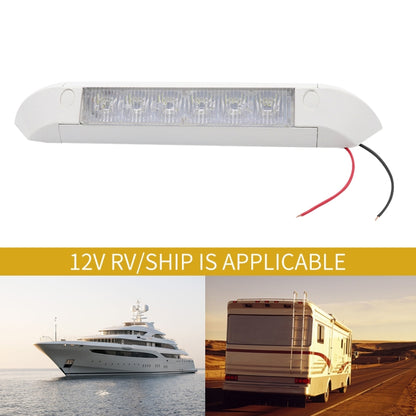 DC 12V 2.6W 6000K IP67 Marine RV Waterproof LED Stair Deck Dome Light Ceiling  Lamp, Aluminum Alloy Base - Marine Accessories & Parts by buy2fix | Online Shopping UK | buy2fix