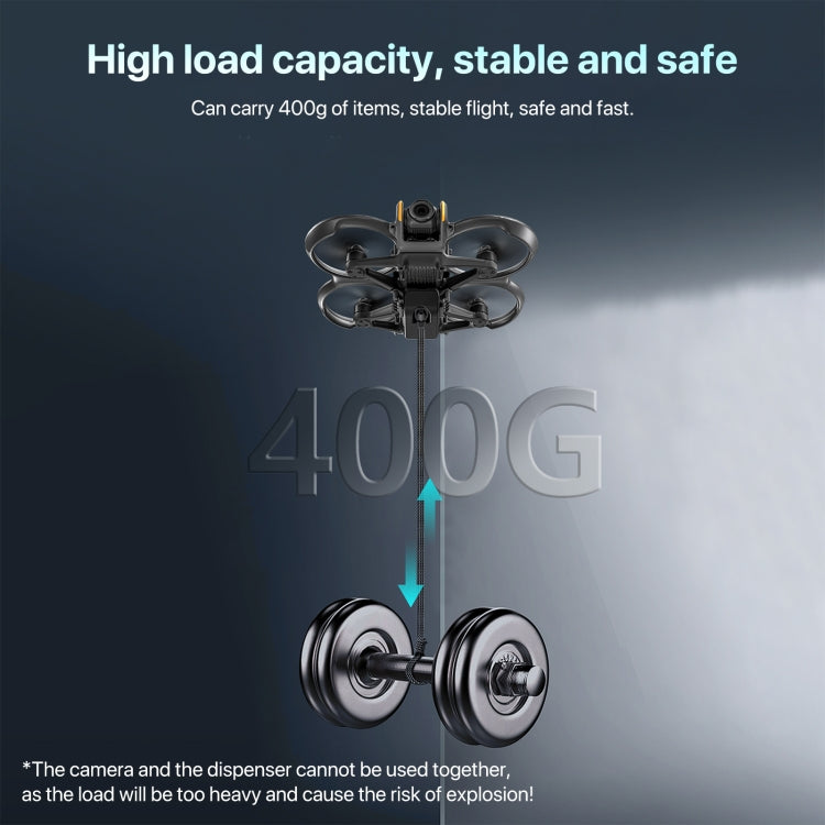 For DJI Avata 2 STARTRC Air-Dropping System Thrower Parabolic (Dark Gray) -  by STARTRC | Online Shopping UK | buy2fix