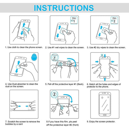 For  Doogee S59 Pro 50 PCS 0.26mm 9H 2.5D Tempered Glass Film - Others by buy2fix | Online Shopping UK | buy2fix