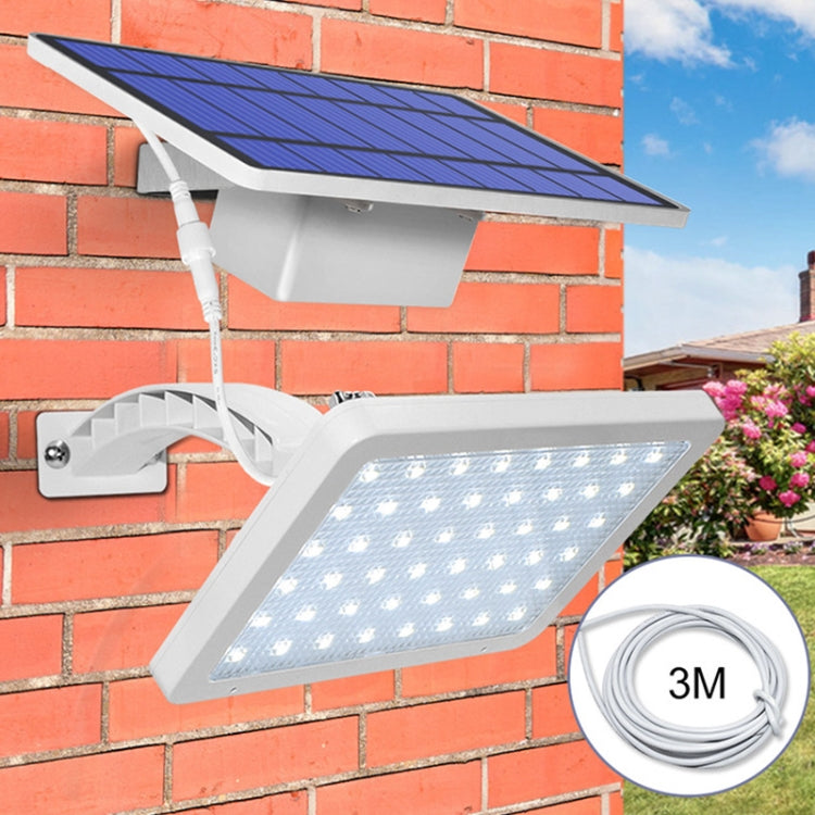 48 LED Detachable Solar Light IP65 Waterproof Outdoor Courtyard LED Street Lamp, Light Color:Warm Light(White) - Solar Lights by buy2fix | Online Shopping UK | buy2fix