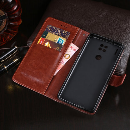 For Blackview A80S idewei Crazy Horse Texture Horizontal Flip Leather Case with Holder & Card Slots & Wallet(Rose Red) - More Brand by idewei | Online Shopping UK | buy2fix