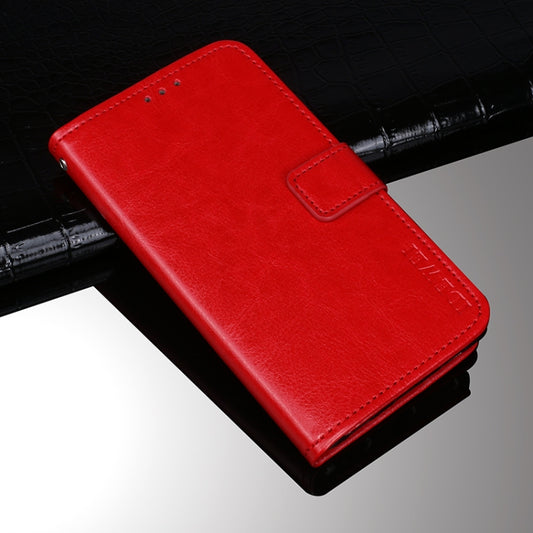 For Blackview A100 idewei Crazy Horse Texture Horizontal Flip Leather Case with Holder & Card Slots & Wallet(Red) - More Brand by idewei | Online Shopping UK | buy2fix