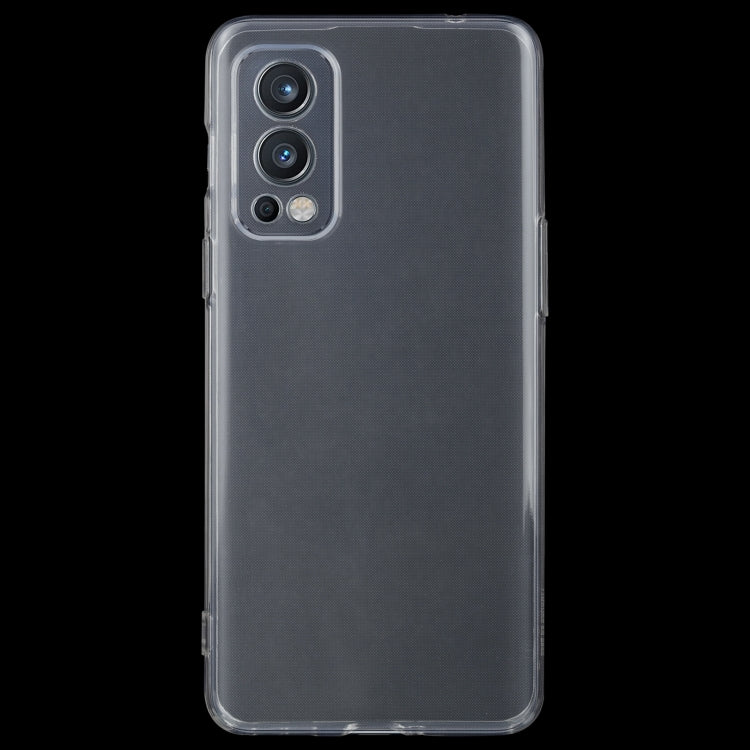 For OnePlus Nord 2 5G 0.75mm Ultra-thin Transparent TPU Soft Protective Case - OnePlus Cases by buy2fix | Online Shopping UK | buy2fix