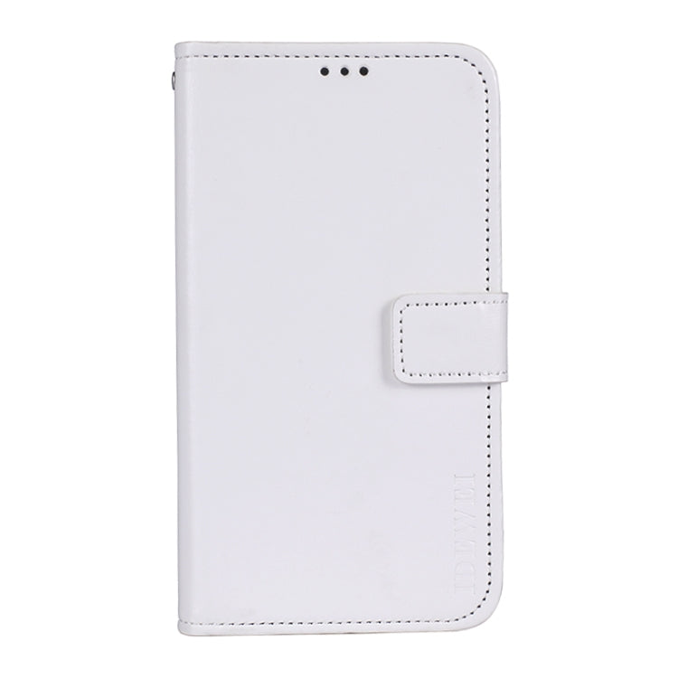 idewei Crazy Horse Texture Horizontal Flip Leather Case with Holder & Card Slots & Wallet For Tecno Spark 7P(White) - Tecno Cases by idewei | Online Shopping UK | buy2fix