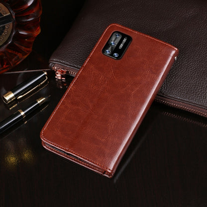 idewei Crazy Horse Texture Horizontal Flip Leather Case with Holder & Card Slots & Wallet For Doogee N40 Pro(Rose Red) - More Brand by idewei | Online Shopping UK | buy2fix