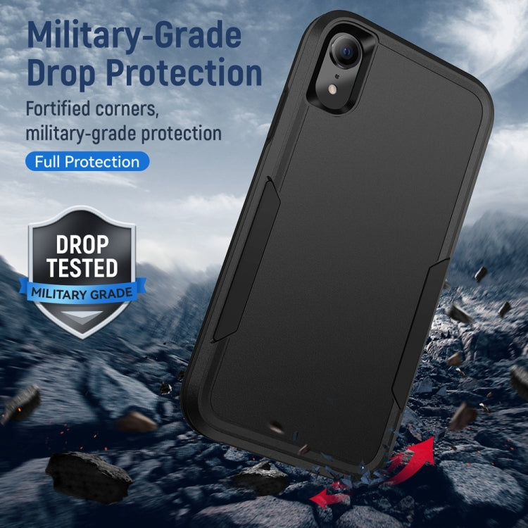 For iPhone XR Pioneer Armor Heavy Duty Shockproof Phone Case(Black) - More iPhone Cases by buy2fix | Online Shopping UK | buy2fix