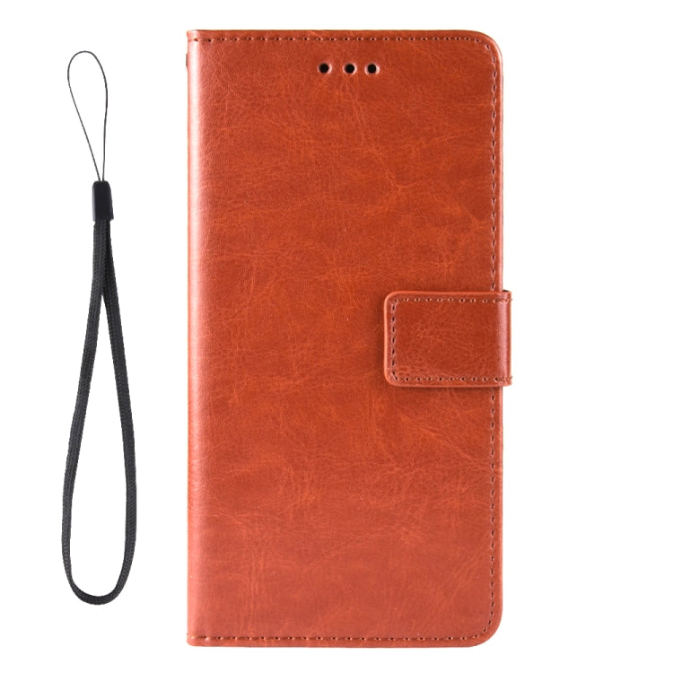 For Doogee S86 / S86 Pro Crazy Horse Texture Horizontal Flip Leather Case with Holder & Card Slots & Lanyard(Brown) - More Brand by buy2fix | Online Shopping UK | buy2fix