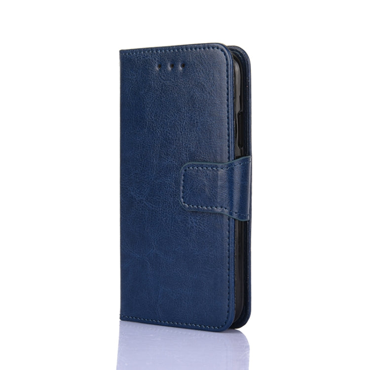 For Doogee X96 Pro Crystal Texture Horizontal Flip Leather Case with Holder & Card Slots & Wallet(Royal Blue) - More Brand by buy2fix | Online Shopping UK | buy2fix