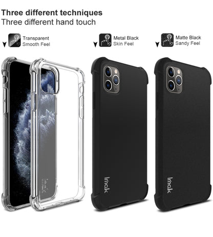 For iPhone 11 Pro Max IMAK All-inclusive Shockproof Airbag TPU Case, with Screen Protector(Black) - iPhone 11 Pro Max Cases by imak | Online Shopping UK | buy2fix