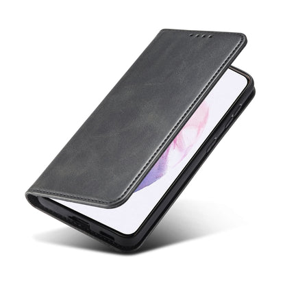 For Xiaomi Redmi Note 8 Calf Texture Magnetic Horizontal Flip Leather Case with Holder & Card Slots & Wallet(Black) - Xiaomi Cases by buy2fix | Online Shopping UK | buy2fix