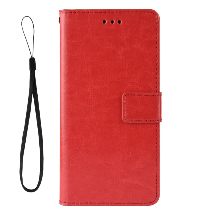 For Doogee S59 / S59 Pro Crazy Horse Texture Horizontal Flip Leather Case with Holder & Card Slots & Lanyard(Red) - More Brand by buy2fix | Online Shopping UK | buy2fix