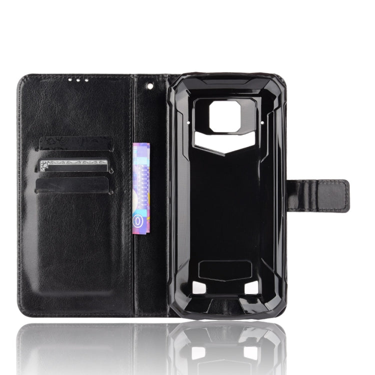 For Doogee S88 Plus / S88 Pro Crazy Horse Texture Horizontal Flip Leather Case with Holder & Card Slots & Lanyard(Black) - More Brand by buy2fix | Online Shopping UK | buy2fix