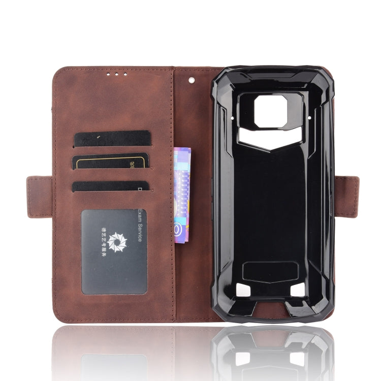 For Doogee S88 Plus / S88 Pro Skin Feel Calf Pattern Horizontal Flip Leather Case with Holder & Card Slots & Photo Frame(Brown) - More Brand by buy2fix | Online Shopping UK | buy2fix