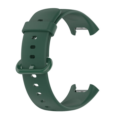 For Xiaomi Redmi Watch 2 Solid Color Silicone Strap Watch Band(Pine Needle Green) - Watch Bands by buy2fix | Online Shopping UK | buy2fix