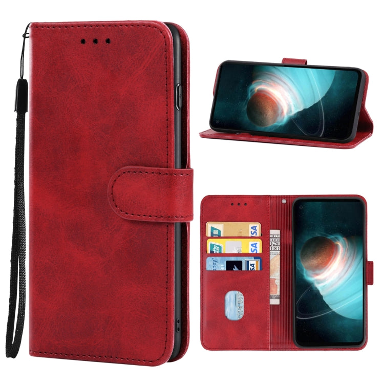 Leather Phone Case For Blackview BL6000 Pro 5G(Red) - More Brand by buy2fix | Online Shopping UK | buy2fix