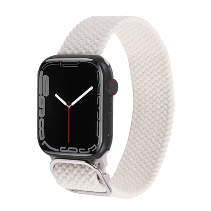 Nylon Braid Strap Watch Band For Apple Watch Ultra 49mm&Watch Ultra 2 49mm / Series 9&8&7 45mm / SE 3&SE 2&6&SE&5&4 44mm / 3&2&1 42mm(12) - Watch Bands by buy2fix | Online Shopping UK | buy2fix