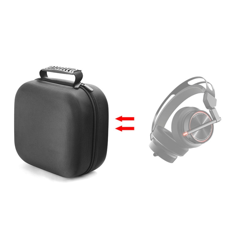 For 1MORE Spearhead VRH1005 / H1006 Bluetooth Headset Protective Storage Bag(Black) - Other Earphone Case by buy2fix | Online Shopping UK | buy2fix