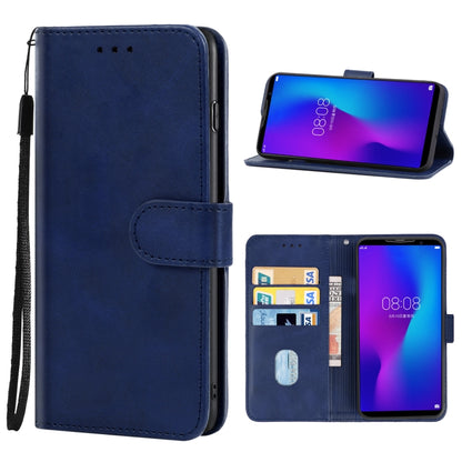 Leather Phone Case For DOOGEE N100(Blue) - Doogee Cases by buy2fix | Online Shopping UK | buy2fix