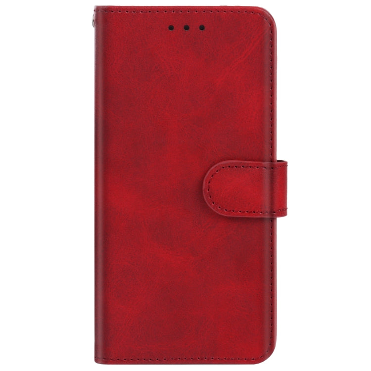 Leather Phone Case For Ulefone P6000 Plus(Red) - Ulefone Cases by buy2fix | Online Shopping UK | buy2fix