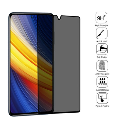 Full Cover Anti-peeping Tempered Glass Film For Xiaomi Poco X3 Pro -  by buy2fix | Online Shopping UK | buy2fix