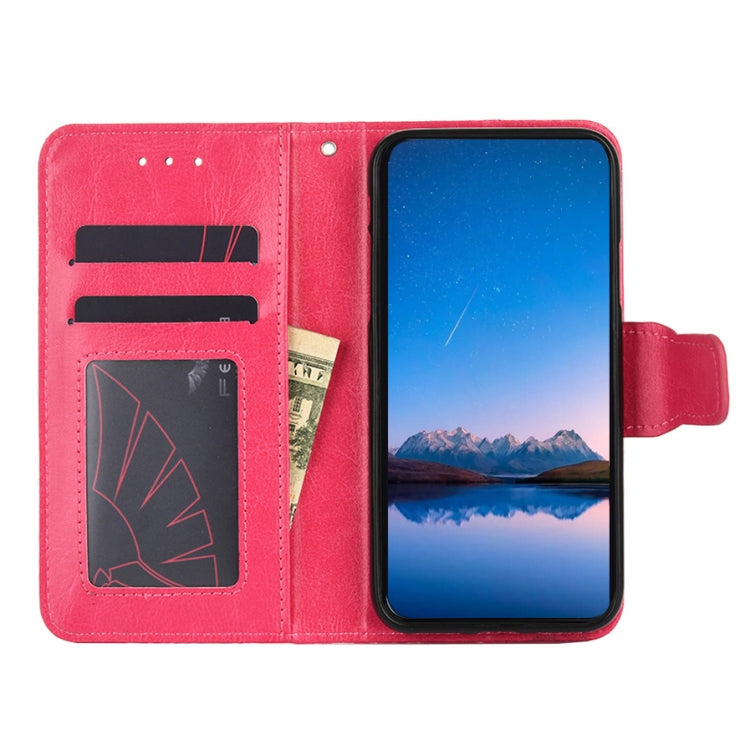 For Blackview A55 Pro Crystal Texture Leather Phone Case(Rose Red) - Huawei Cases by buy2fix | Online Shopping UK | buy2fix