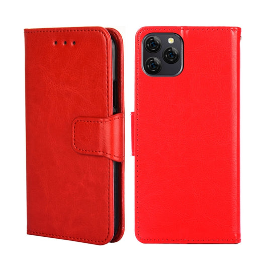 For Blackview A95 Crystal Texture Leather Phone Case(Red) - More Brand by buy2fix | Online Shopping UK | buy2fix