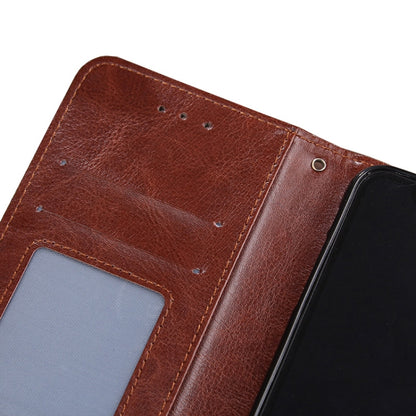 For Blackview A95 Crystal Texture Leather Phone Case(Brown) - More Brand by buy2fix | Online Shopping UK | buy2fix