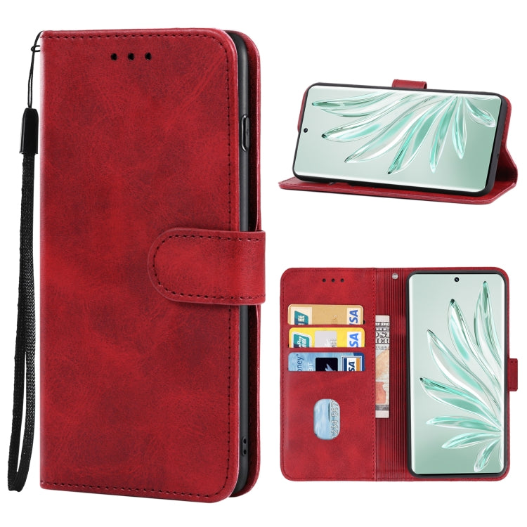 For Honor 70 Leather Phone Case(Red) - Honor Cases by buy2fix | Online Shopping UK | buy2fix
