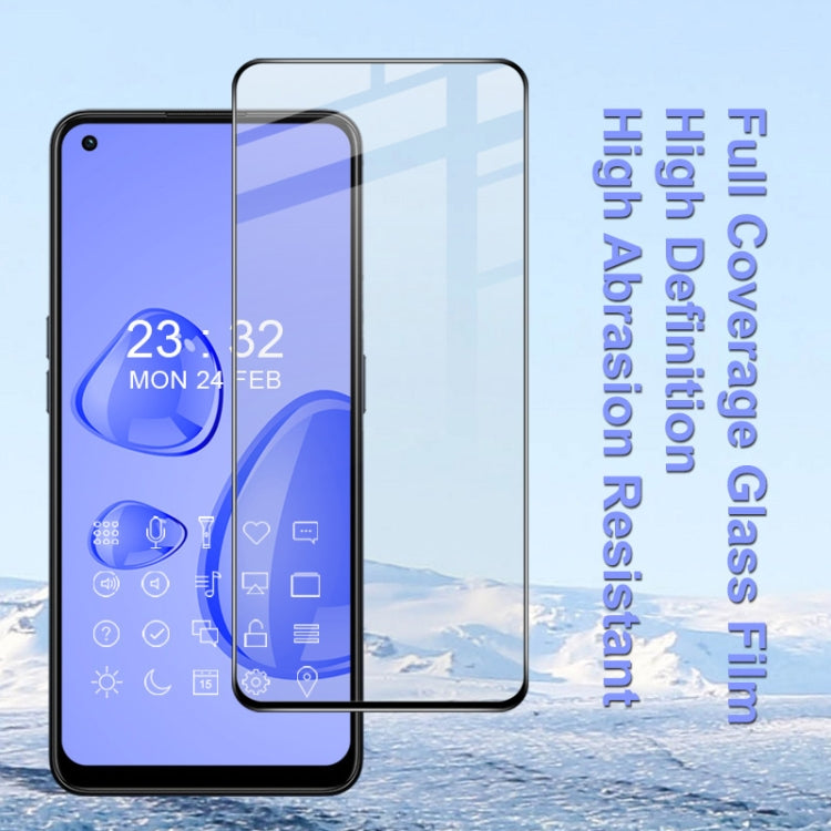 For OPPO Reno8 5G Global Version imak 9H Surface Hardness Full Screen Tempered Glass Film Pro+ Series - OPPO Tempered Glass by imak | Online Shopping UK | buy2fix