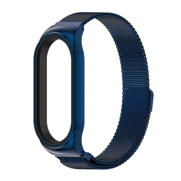 For Xiaomi Mi Band 7 / 7 NFC MIJOBS CS Milan Magnetic Stainless Steel Watch Band(Blue) - Watch Bands by MIJOBS | Online Shopping UK | buy2fix