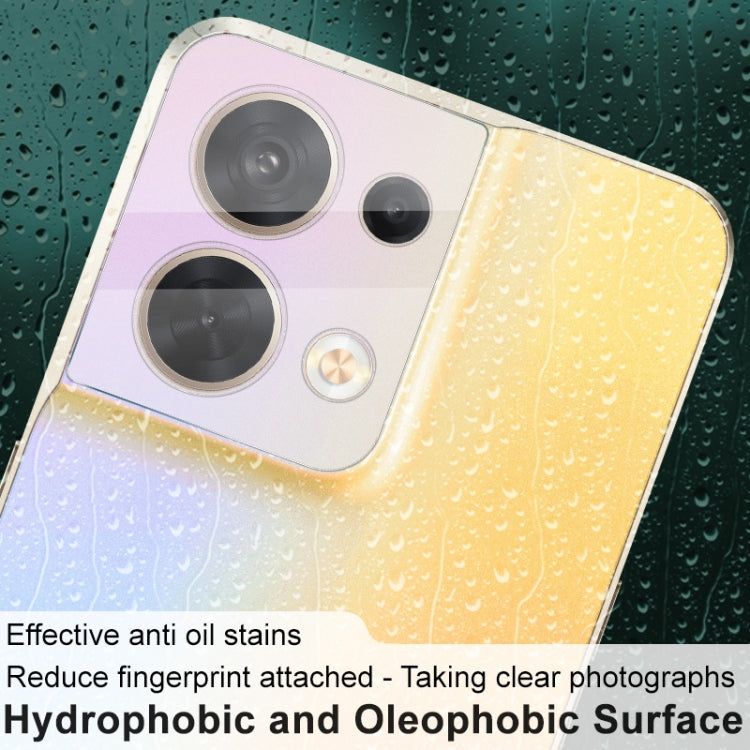 For OPPO Reno8 5G imak Integrated Rear Camera Lens Tempered Glass Film - For OPPO by imak | Online Shopping UK | buy2fix