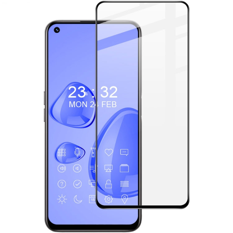 imak 9H Surface Hardness Full Screen Tempered Glass Film Pro+ Series For OPPO Realme 8i - Realme Tempered Glass by imak | Online Shopping UK | buy2fix