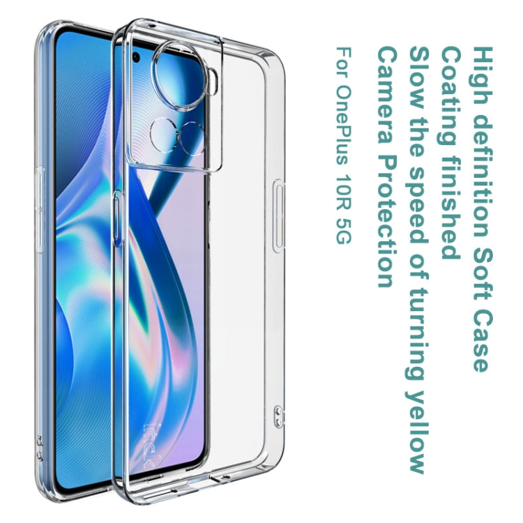 For OnePlus Ace 5G / 10R 5G IMAK UX-10 Series Transparent Shockproof TPU Phone Case(Transparent) - OnePlus Cases by imak | Online Shopping UK | buy2fix