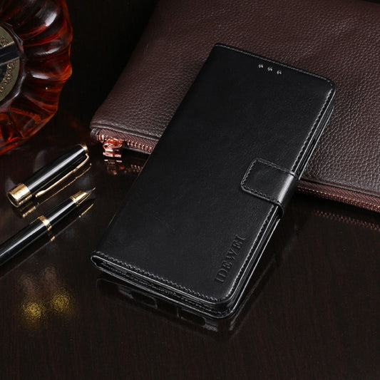 For Sony Xperia 1 II idewei Crazy Horse Texture Horizontal Flip Leather Case with Holder & Card Slots & Wallet(Black) - Sony Cases by idewei | Online Shopping UK | buy2fix