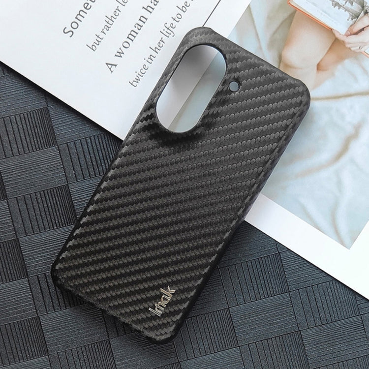 For Asus ZenFone 9 5G IMAK Ruiyi Series Carbon Fiber PU + PC Phone Case - ASUS Cases by imak | Online Shopping UK | buy2fix