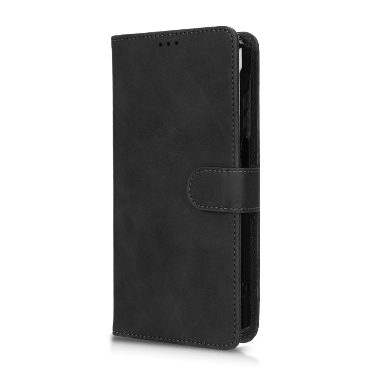 For Blackview BV7100 Skin Feel Magnetic Flip Leather Phone Case(Black) - More Brand by buy2fix | Online Shopping UK | buy2fix