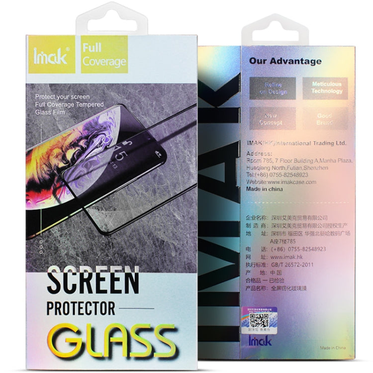 For Nokia G100 4G imak 9H Full Screen Tempered Glass Film Pro+ Series - Nokia Tempered Glass by imak | Online Shopping UK | buy2fix