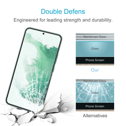 For Samsung Galaxy S23+ 5G 0.26mm 9H 2.5D Tempered Glass Film, Support Fingerprint Unlock - Galaxy S23+ 5G Tempered Glass by DIYLooks | Online Shopping UK | buy2fix