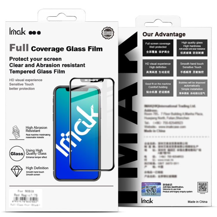 For Honor X40 5G imak 3D Curved Full Screen Tempered Glass Film - Honor Tempered Glass by imak | Online Shopping UK | buy2fix