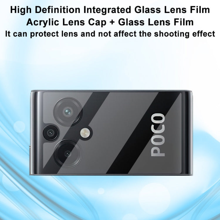 For Xiaomi Poco M5 4G imak Integrated Rear Camera Lens Tempered Glass Film - For Xiaomi by imak | Online Shopping UK | buy2fix