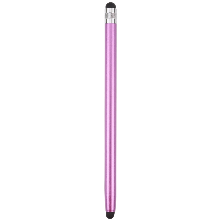Universal Cloth Head + Silicone Head Stylus(Purple) - Stylus Pen by buy2fix | Online Shopping UK | buy2fix