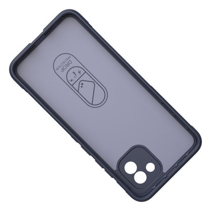 For Samsung Galaxy A03 Global Magic Shield TPU + Flannel Phone Case(Dark Grey) - Galaxy Phone Cases by buy2fix | Online Shopping UK | buy2fix