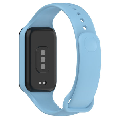 For Redmi Band 2 Solid Color Silicone Integrated Watch Band(Sky Blue) - Watch Bands by buy2fix | Online Shopping UK | buy2fix
