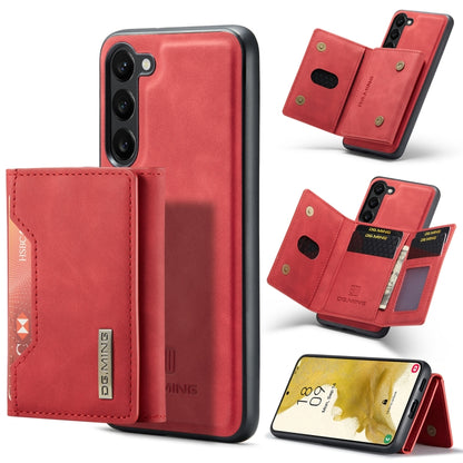 For Samsung Galaxy S23+ 5G DG.MING M2 Series 3-Fold Multi Card Bag + Phone Case(Red) - Galaxy S23+ 5G Cases by DG.MING | Online Shopping UK | buy2fix