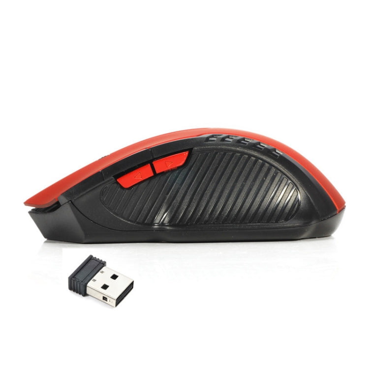 6-keys 2.4G 1600DPI Three-speed Adjustable Wireless Office Mouse(Silver Grey) - Wireless Mice by buy2fix | Online Shopping UK | buy2fix
