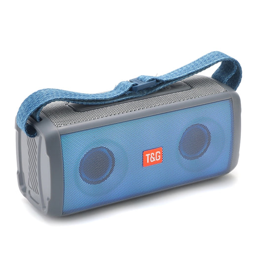 T&G TG345 Portable Outdoor Color LED Wireless Bluetooth Speaker(Gray) - Desktop Speaker by T&G | Online Shopping UK | buy2fix