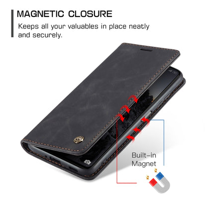 For Xiaomi Redmi Note 12 Pro 5G / Poco X5 Pro CaseMe 013 Multifunctional Horizontal Flip Leather Phone Case(Black) - Xiaomi Cases by CaseMe | Online Shopping UK | buy2fix