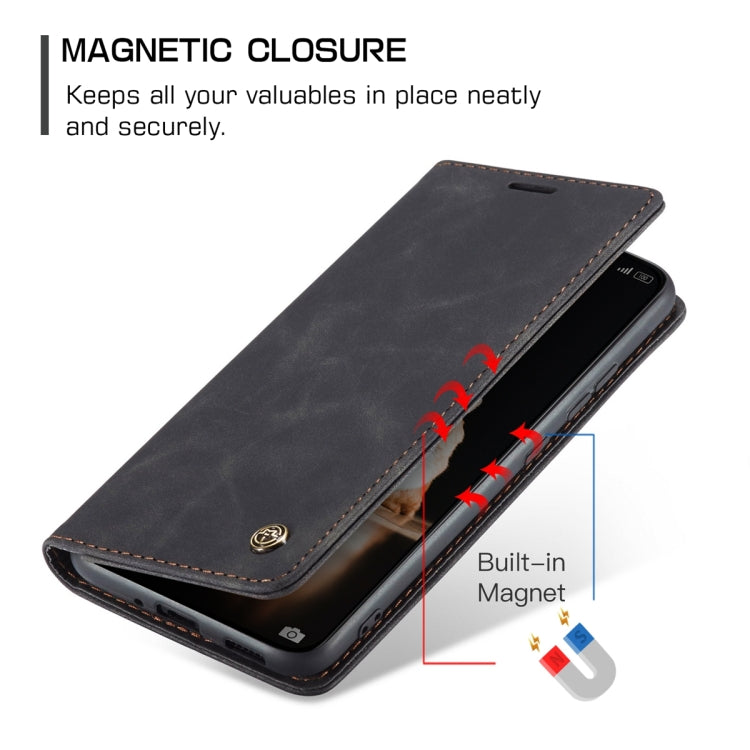 For Xiaomi 13 CaseMe 013 Multifunctional Horizontal Flip Leather Phone Case(Black) - Xiaomi Cases by CaseMe | Online Shopping UK | buy2fix