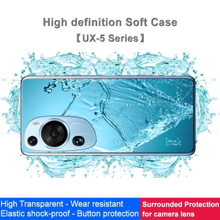 For Huawei P60 Art imak UX-5 Series Transparent Shockproof TPU Protective Case - Huawei Cases by imak | Online Shopping UK | buy2fix