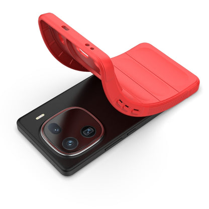 For vivo iQOO 12 5G Magic Shield TPU + Flannel Phone Case(Dark Blue) - iQOO 12 Cases by buy2fix | Online Shopping UK | buy2fix